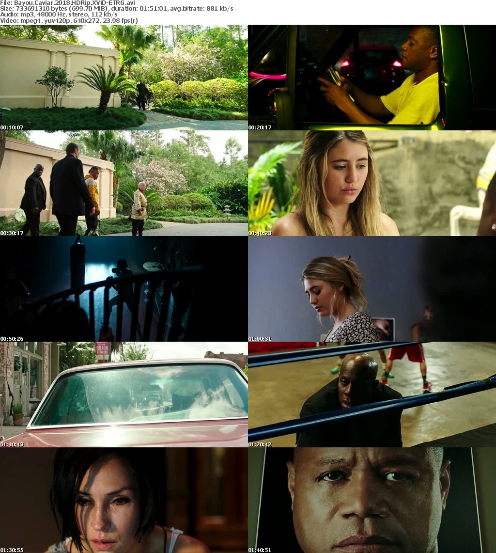 Bayou Caviar (2018) HDRip XViD-ETRG