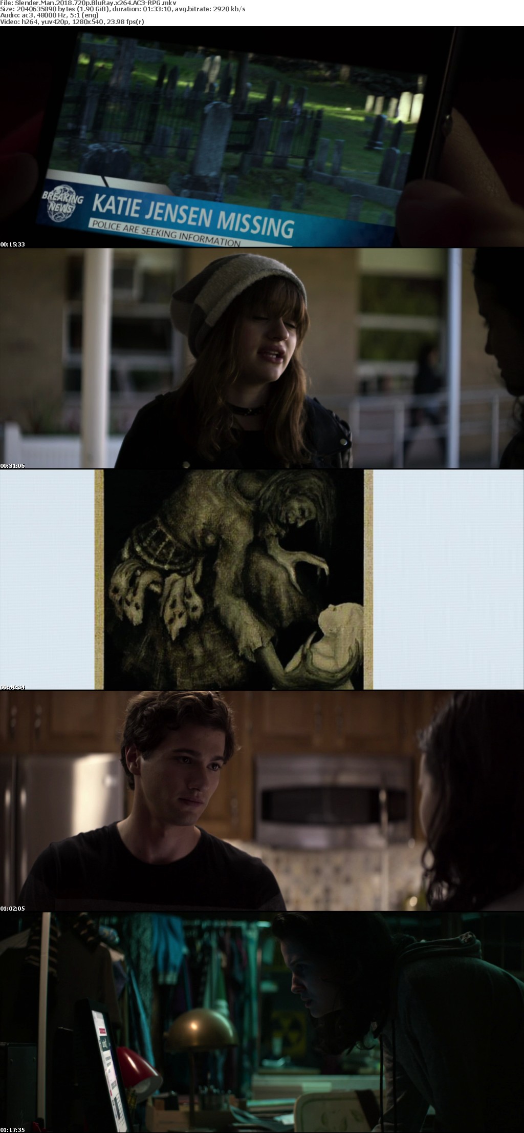 Slender Man 2018 720p BluRay x264 AC3-RPG Slender Man 2018 720p BluRay x264 AC3-RPG