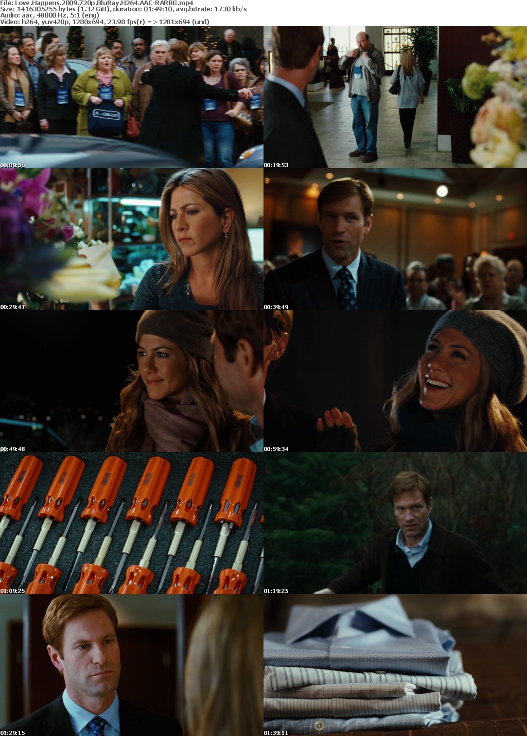 Love Happens (2009) 720p BluRay H264 AAC-RARBG