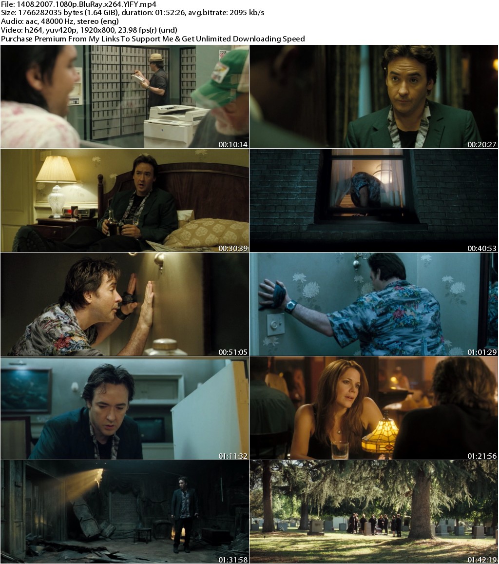 1408 (2007) DC 1080p BluRay x264 YIFY