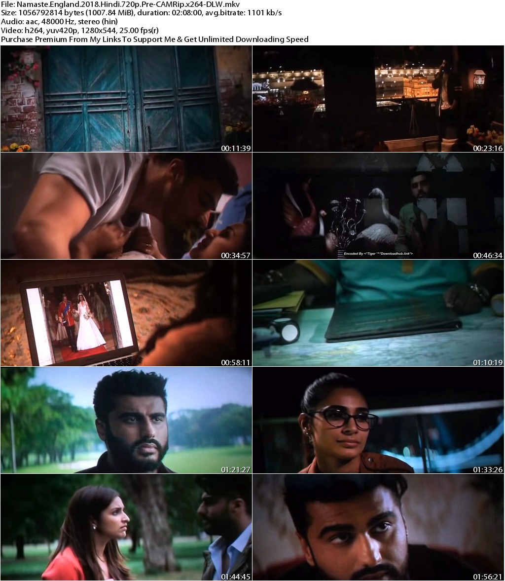 Namaste England (2018) Hindi 720p Pre-CAMRip x264-DLW