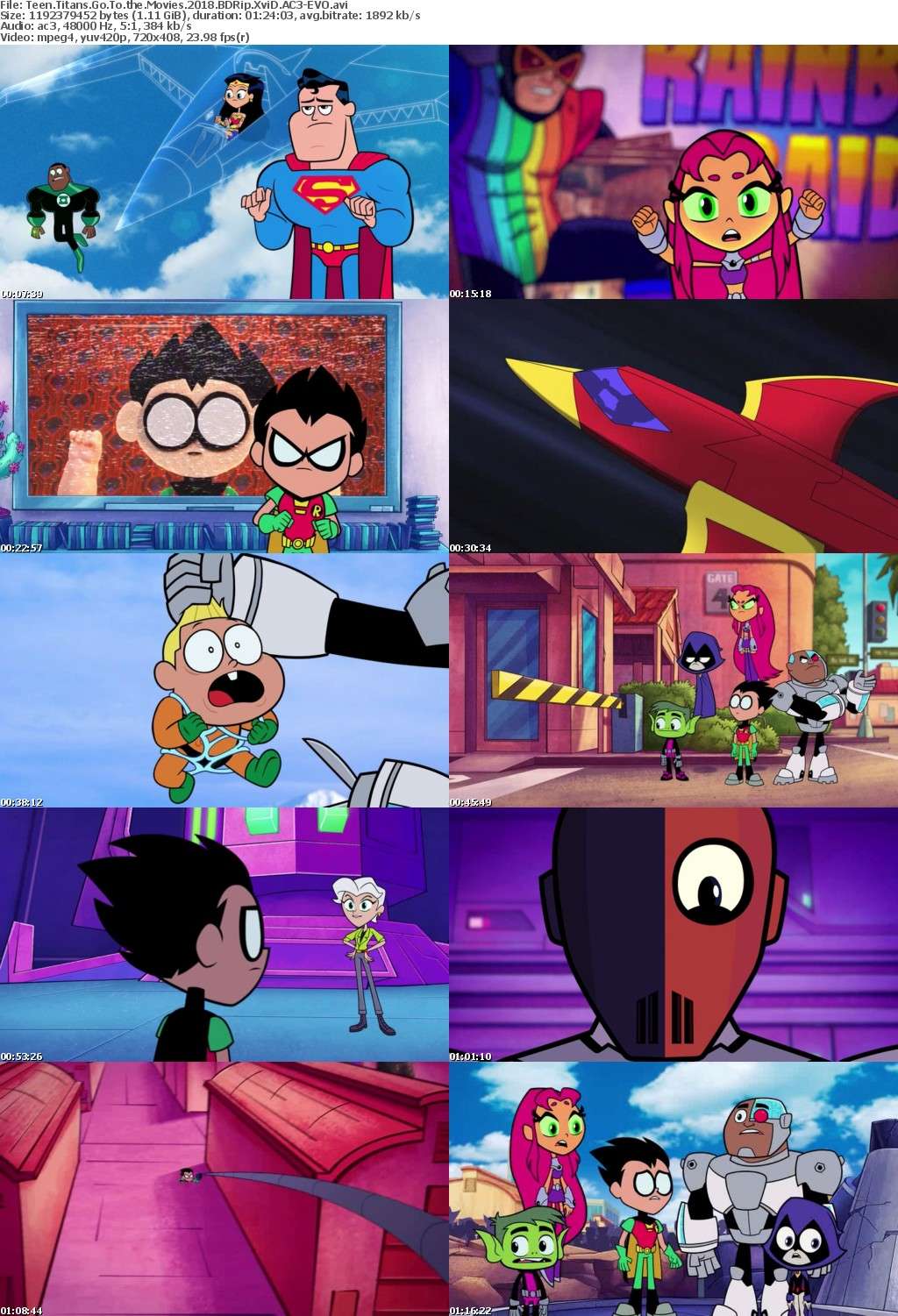 Teen Titans Go To the Movies (2018) BDRip XviD AC3-EVO