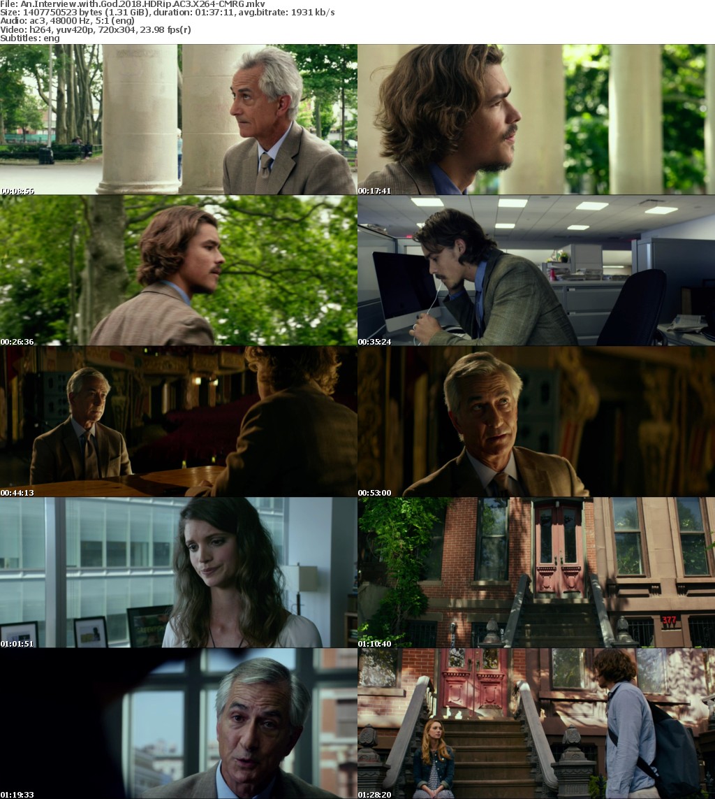 An Interview with God (2018) HDRip AC3 X264-CMRG