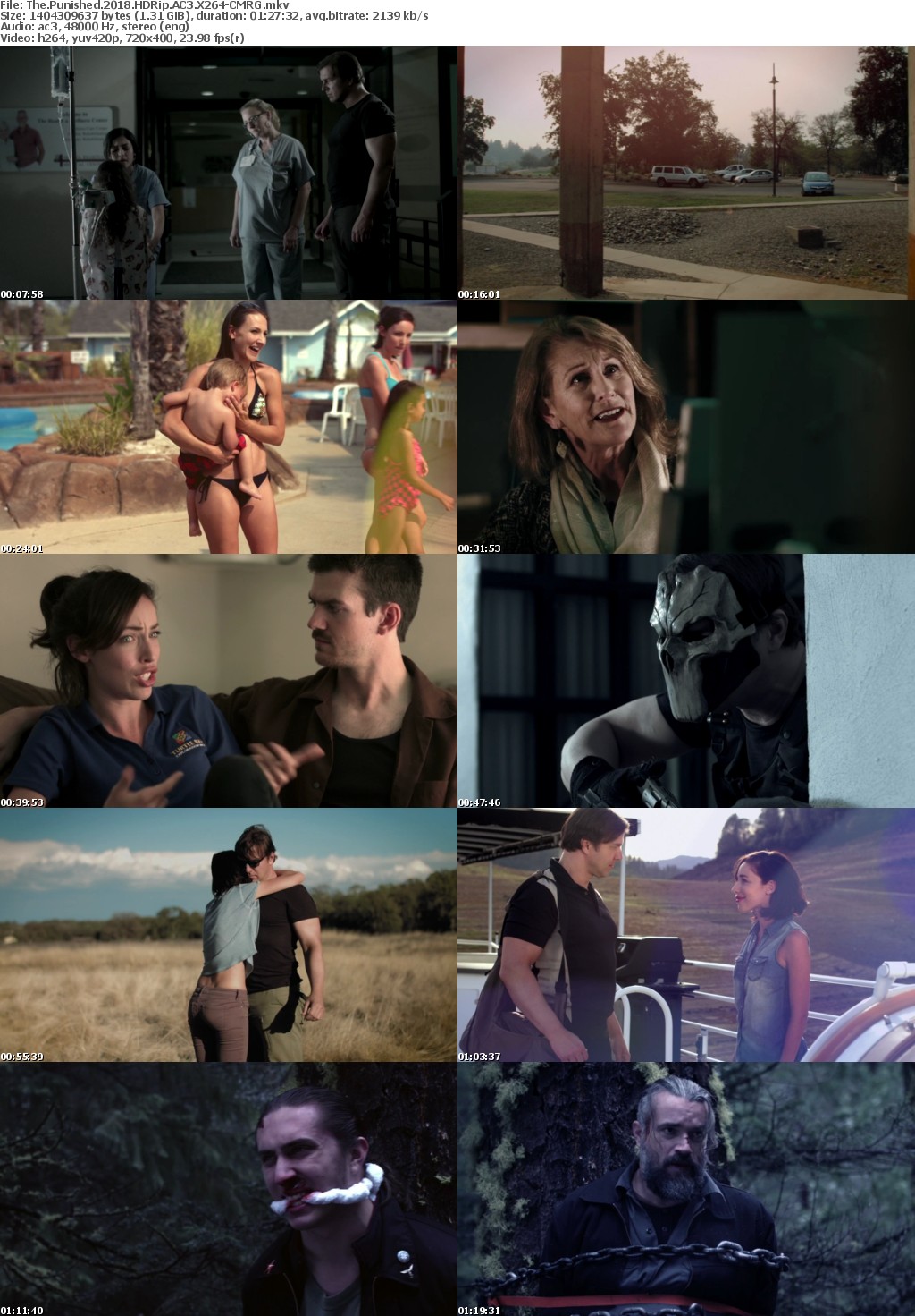 The Punished (2018) HDRip AC3 X264-CMRG