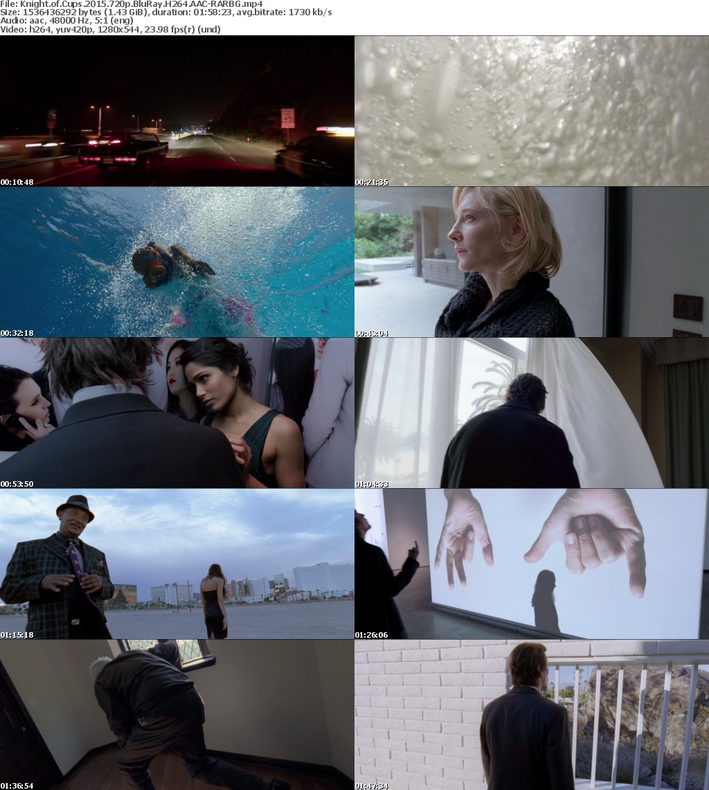 Knight of Cups (2015) 720p BluRay H264 AAC-RARBG