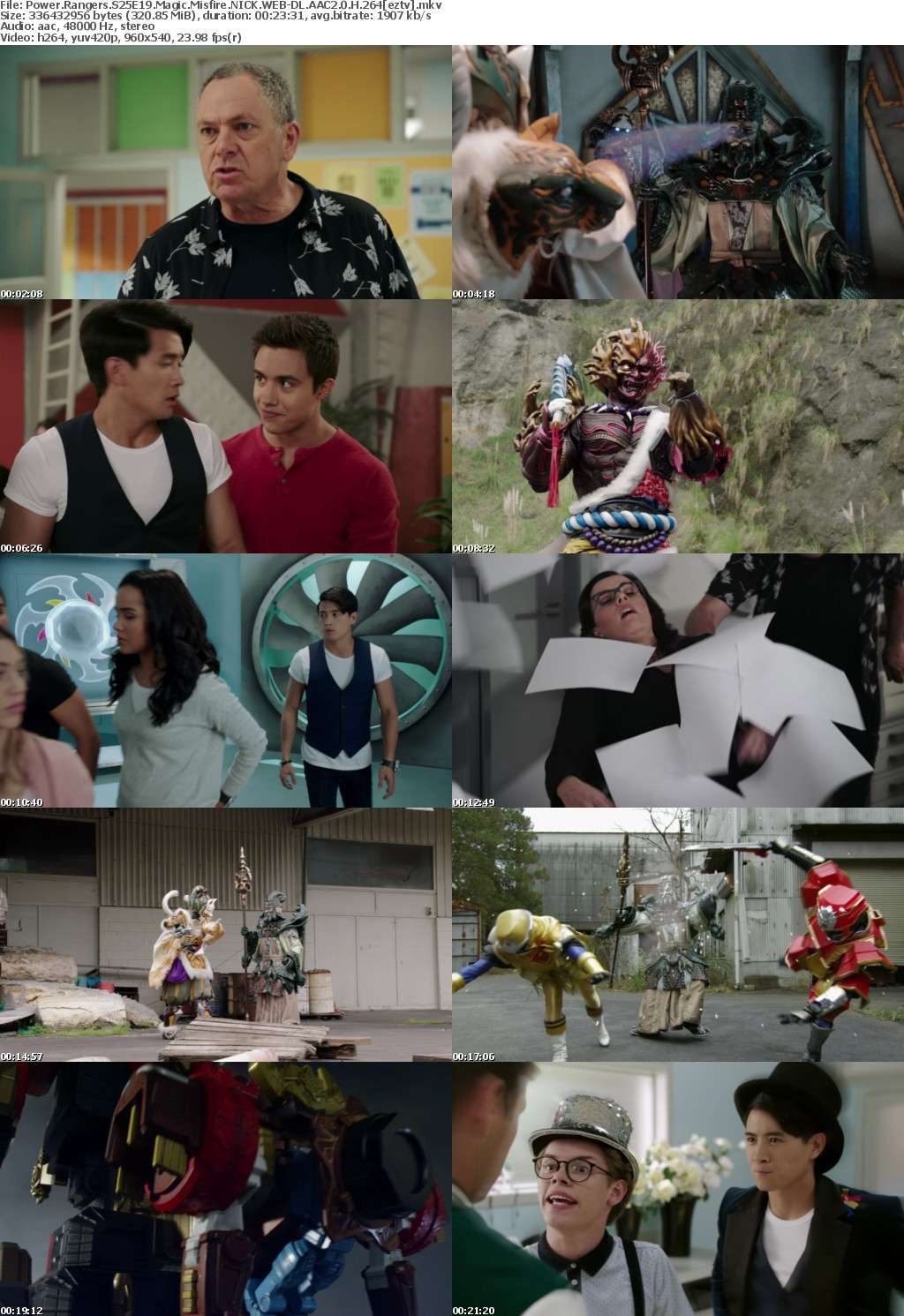 Power Rangers S25E19 Magic Misfire NICK WEB-DL AAC2.0 H264