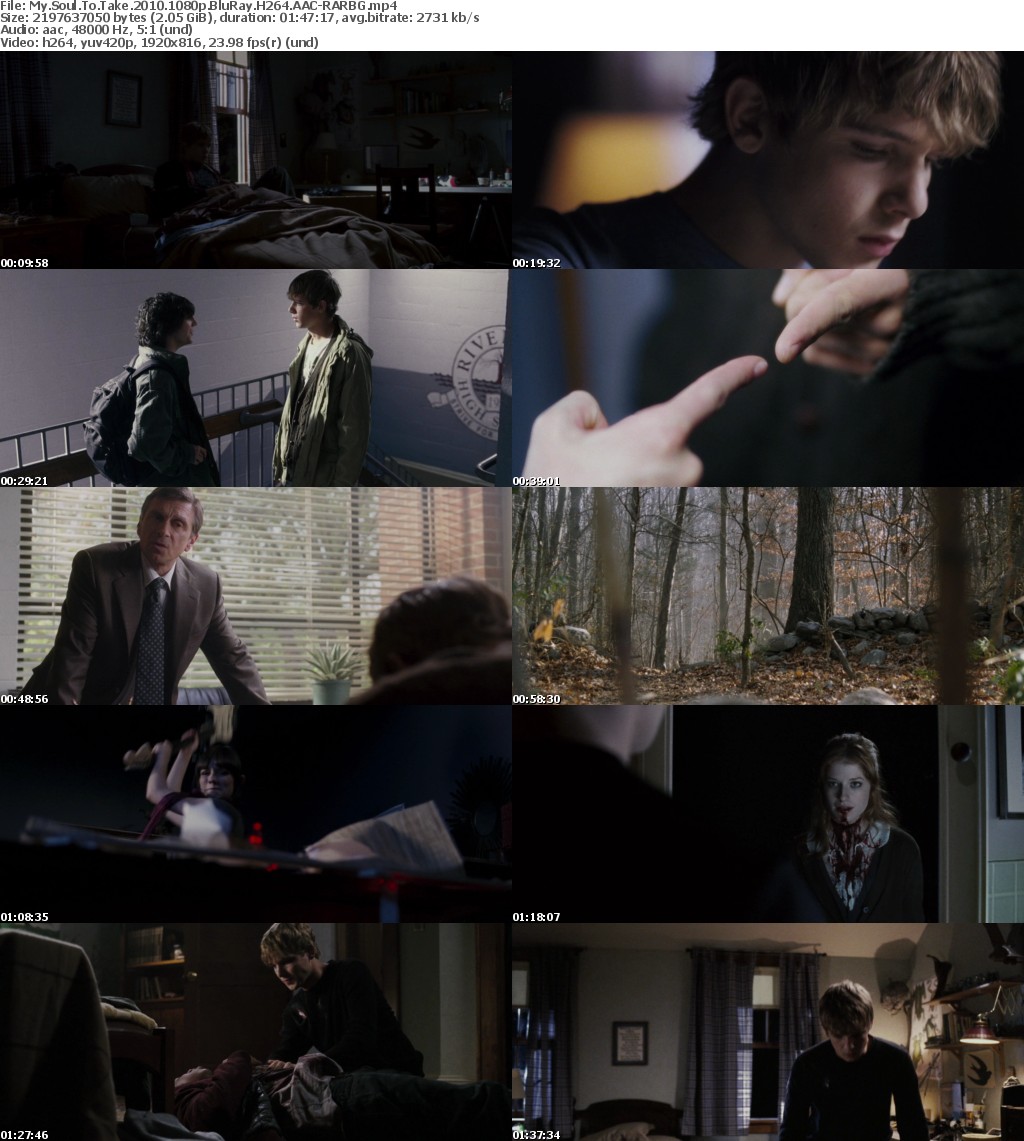 My Soul To Take (2010) 1080p BluRay H264 AAC-RARBG