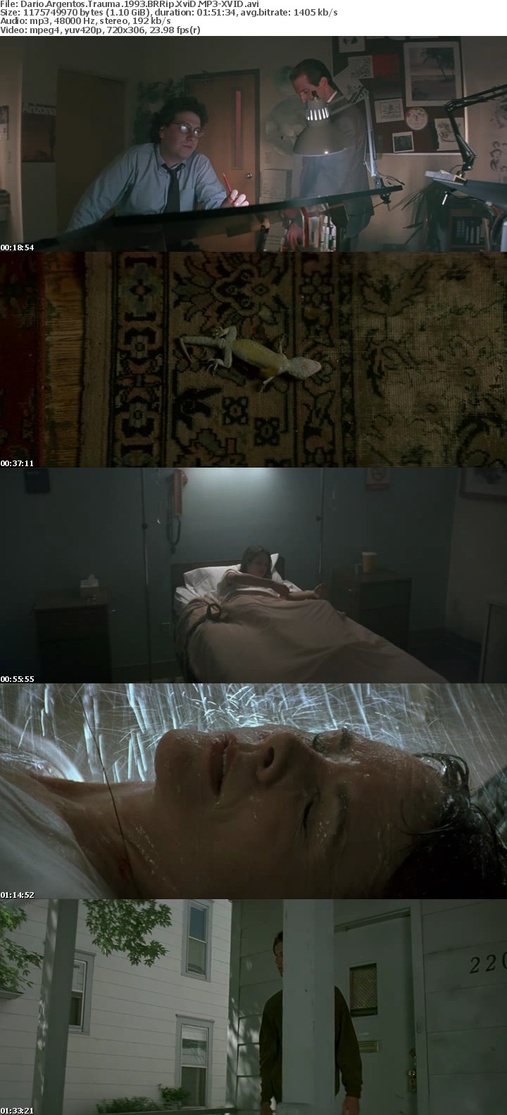 Dario Argentos Trauma 1993 BRRip XviD MP3-XVID Dario Argentos Trauma 1993 BRRip XviD MP3-XVID