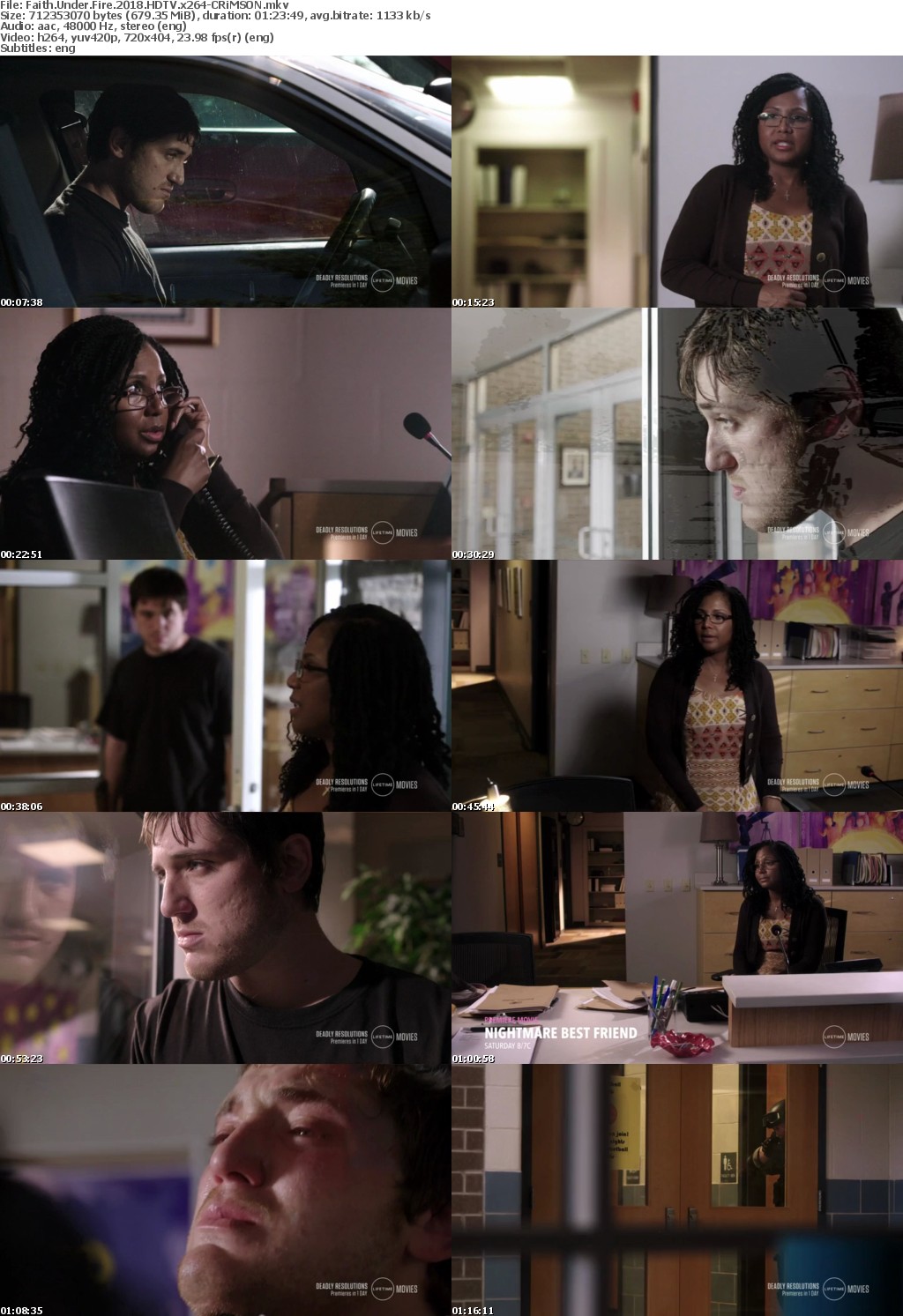 Faith Under Fire (2018) HDTV x264-CRiMSON