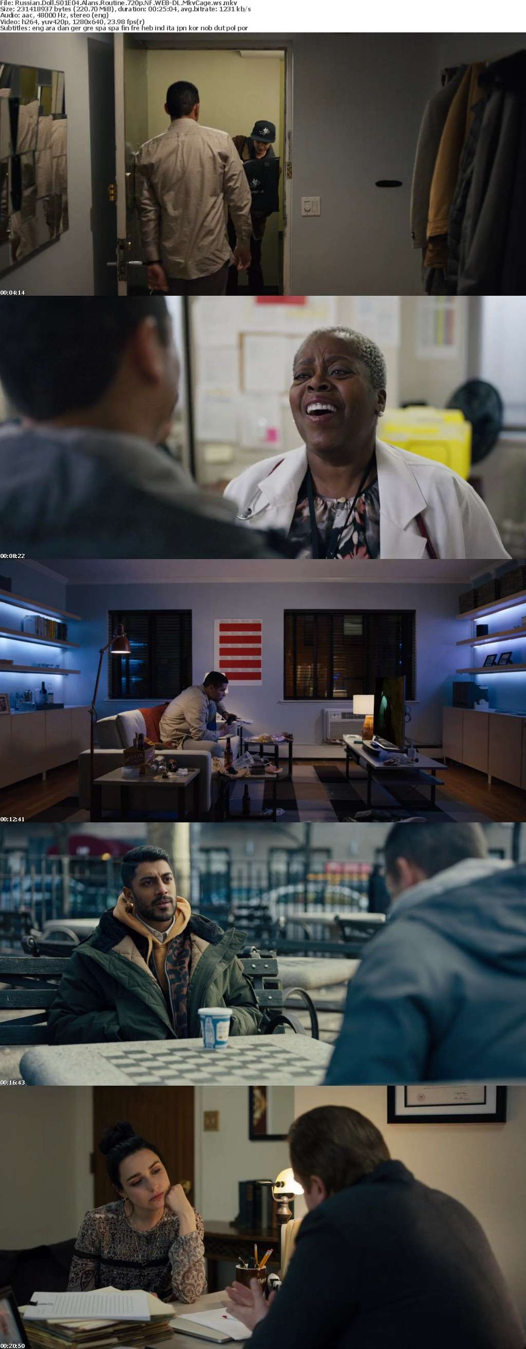 Russian Doll S01 720p NF WEB-DL x264 MkvCage Russian Doll S01 720p NF WEB-DL x264 MkvCage