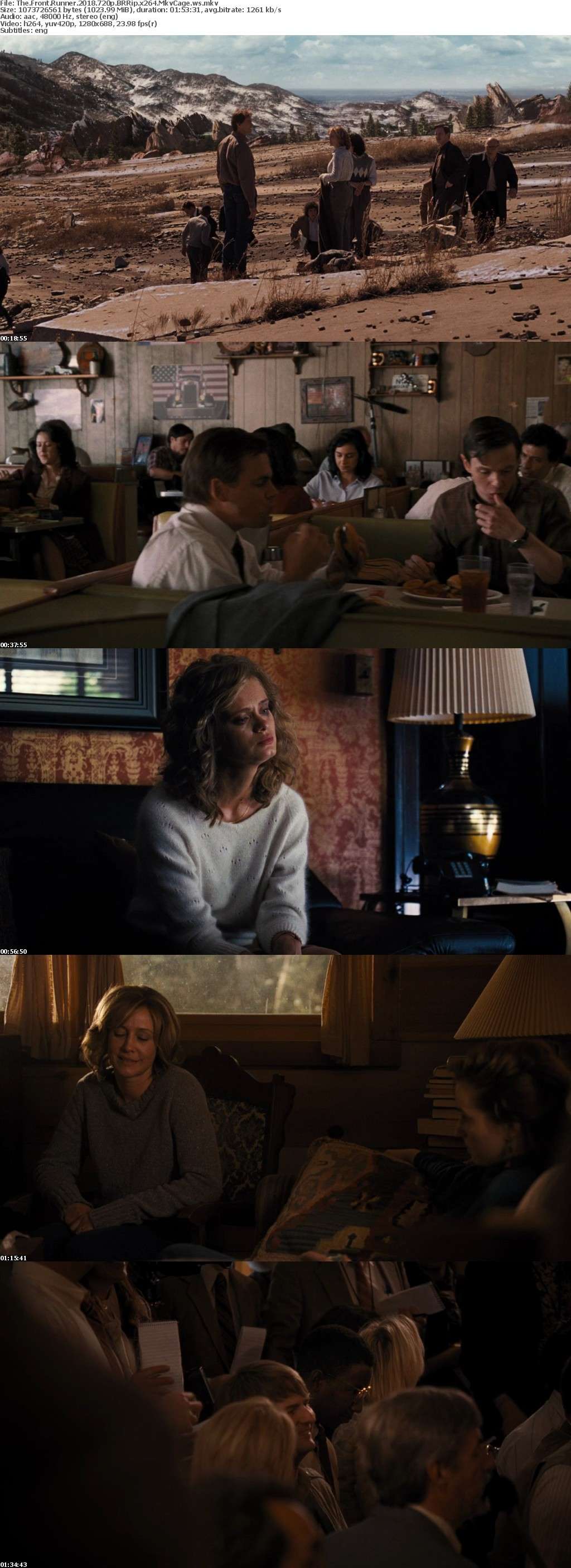The Front Runner 2018 720p BRRip 1GB - MkvCage The Front Runner 2018 720p BRRip 1GB - MkvCage