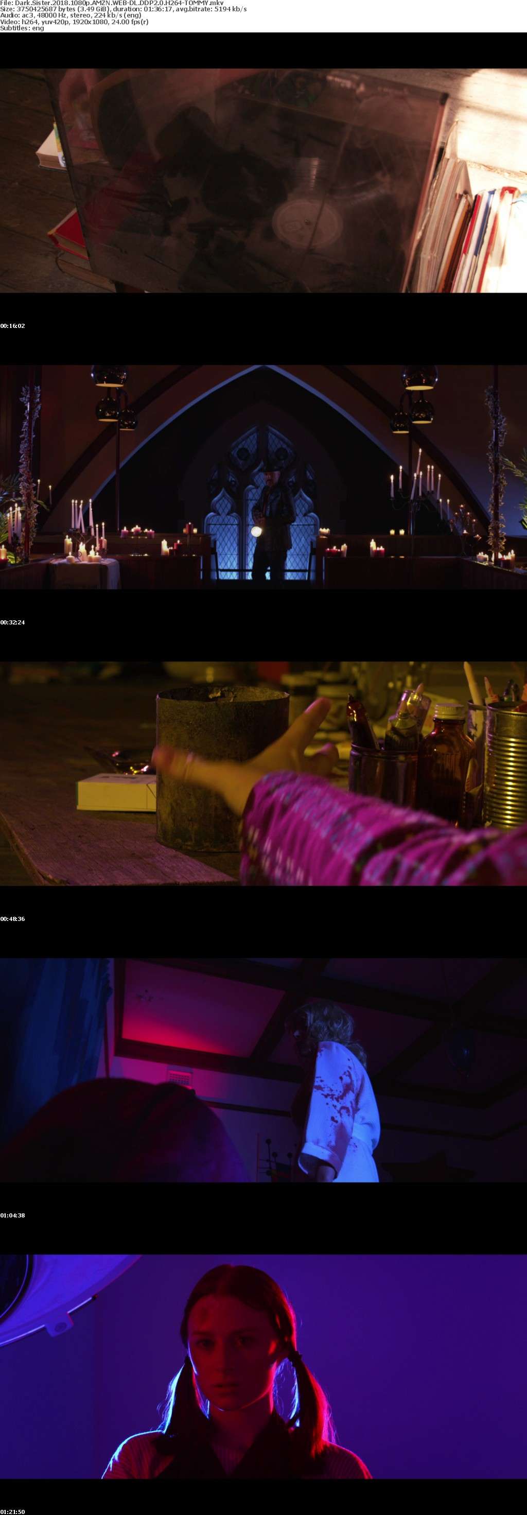 Dark Sister 2018 1080p AMZN WEBRip DDP2 0 x264-TOMMY Dark Sister 2018 1080p AMZN WEBRip DDP2 0 x264-TOMMY