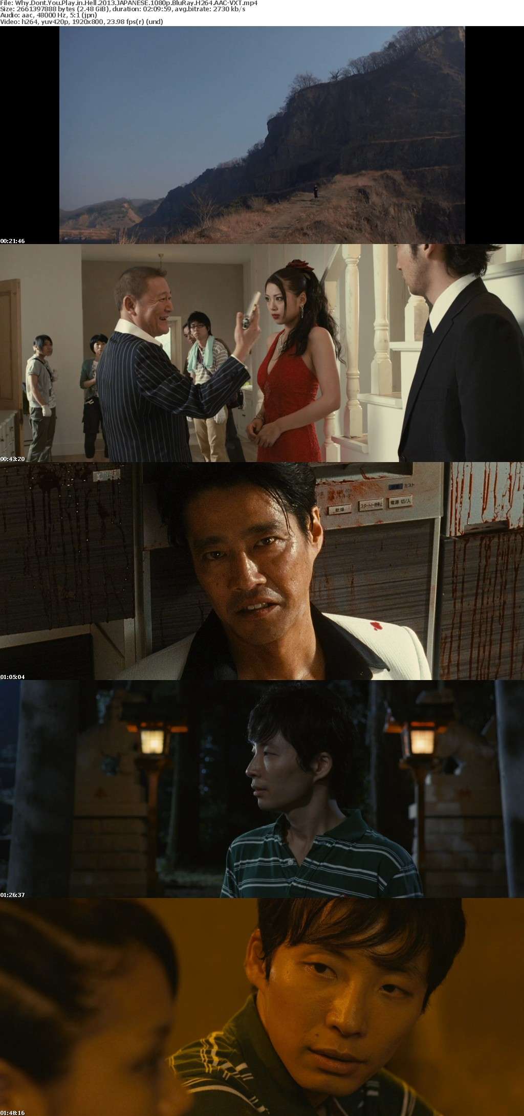 Why Dont You Play in Hell 2013 JAPANESE 1080p BluRay H264 AAC-VXT Why Dont You Play in Hell 2013 JAPANESE 1080p BluRay H264 AAC-VXT