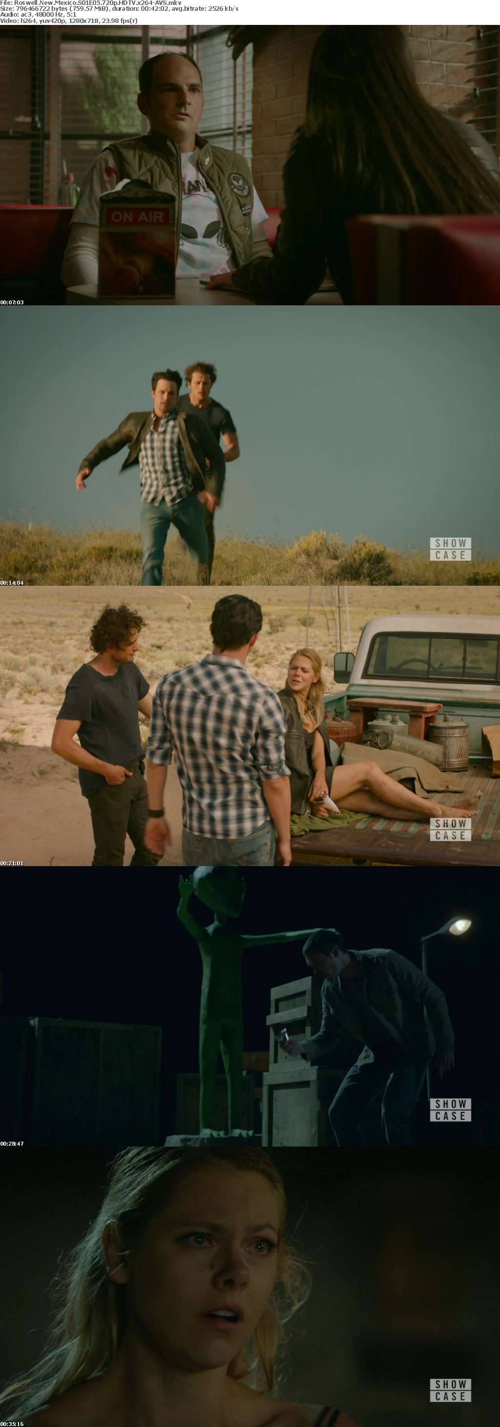 Roswell New Mexico S01E05 720p HDTV x264-AVS Roswell New Mexico S01E05 720p HDTV x264-AVS