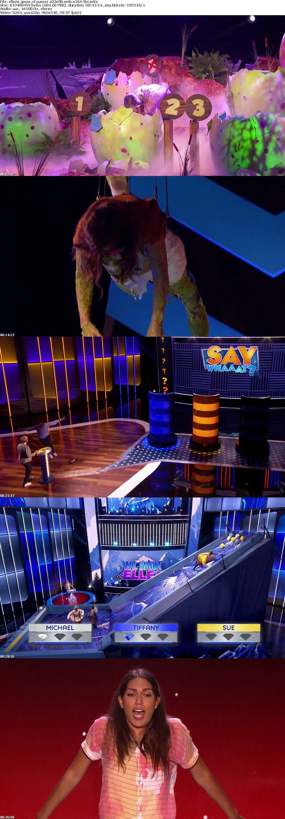 Ellens Game of Games S02E08 WEB x264-TBS Ellens Game of Games S02E08 WEB x264-TBS