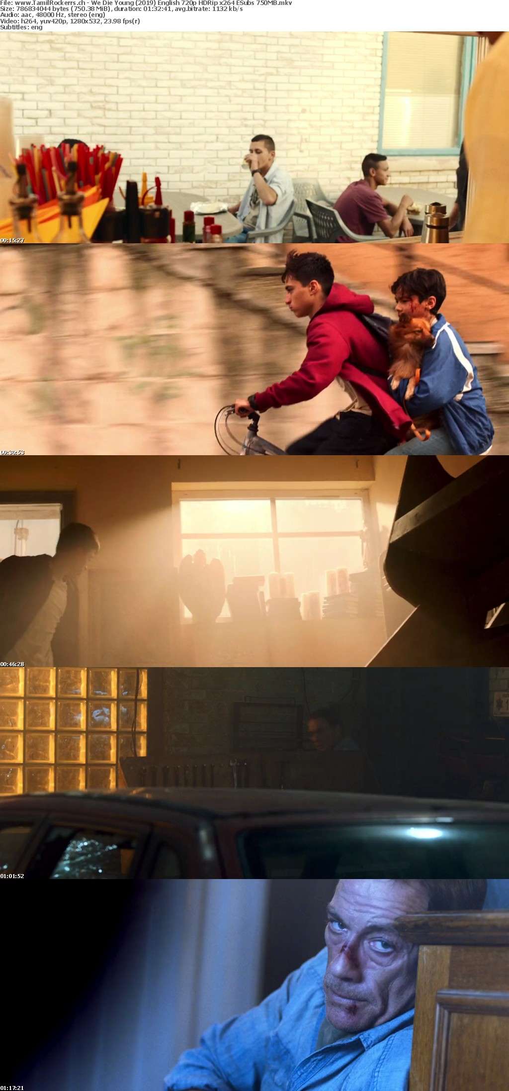 We Die Young 2019 English 720p HDRip x264 ESubs 750MB We Die Young 2019 English 720p HDRip x264 ESubs 750MB