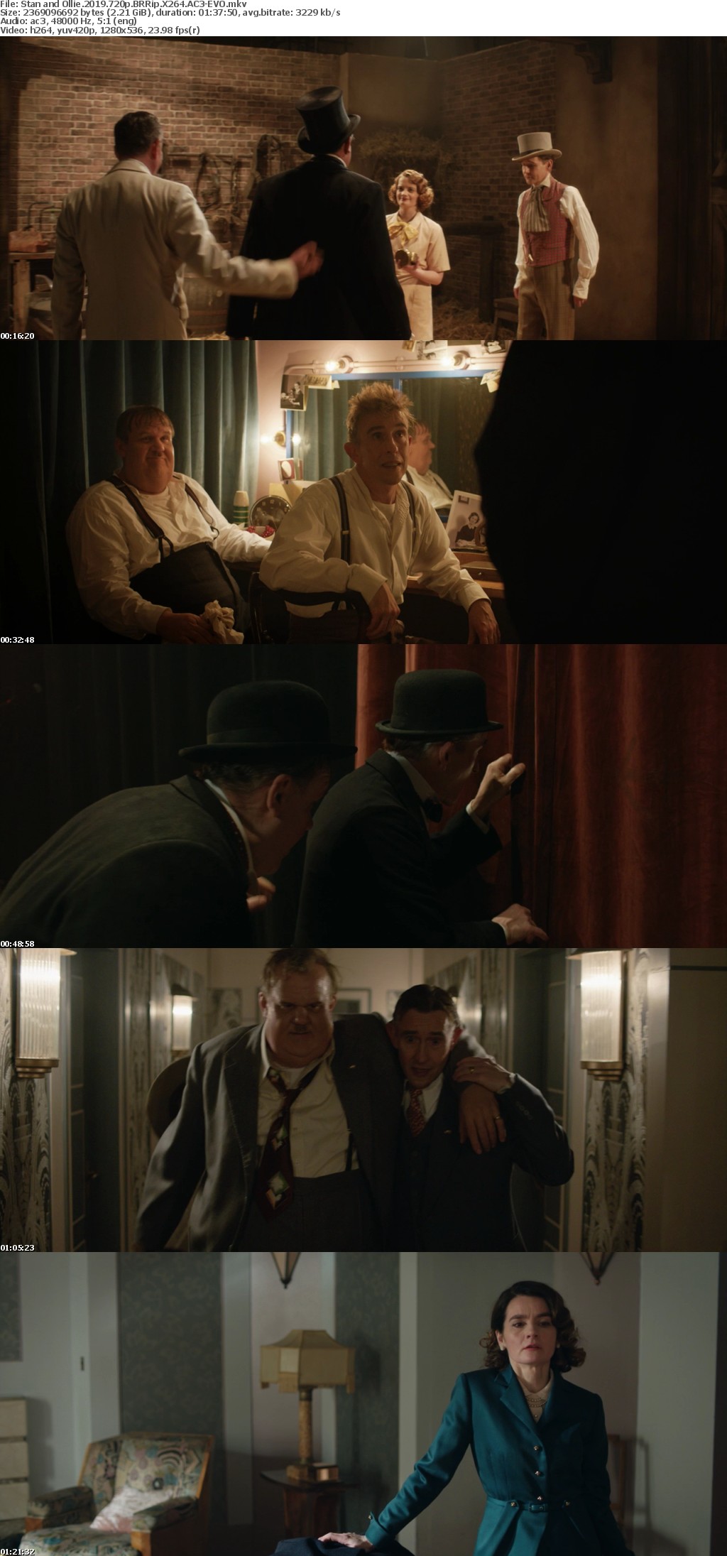 Stan and Ollie 2019 720p BRRip X264 AC3-EVO Stan and Ollie 2019 720p BRRip X264 AC3-EVO