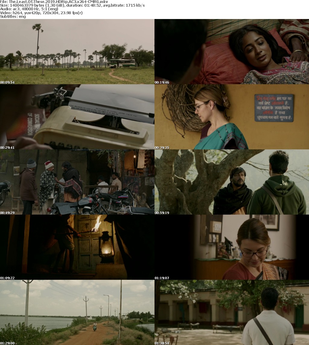 The Least Of These (2019) HDRip AC3 x264-CMRG