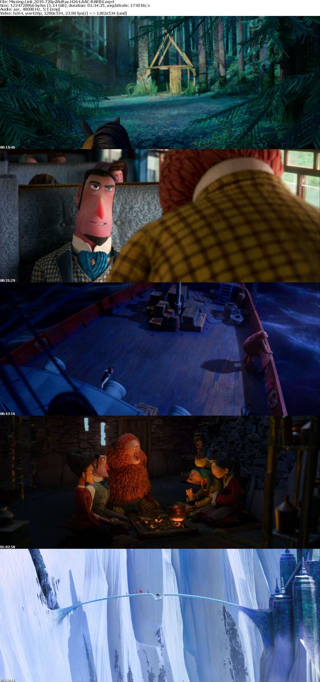 Missing Link 2019 720p BluRay H264 AAC-RARBG Missing Link 2019 720p BluRay H264 AAC-RARBG