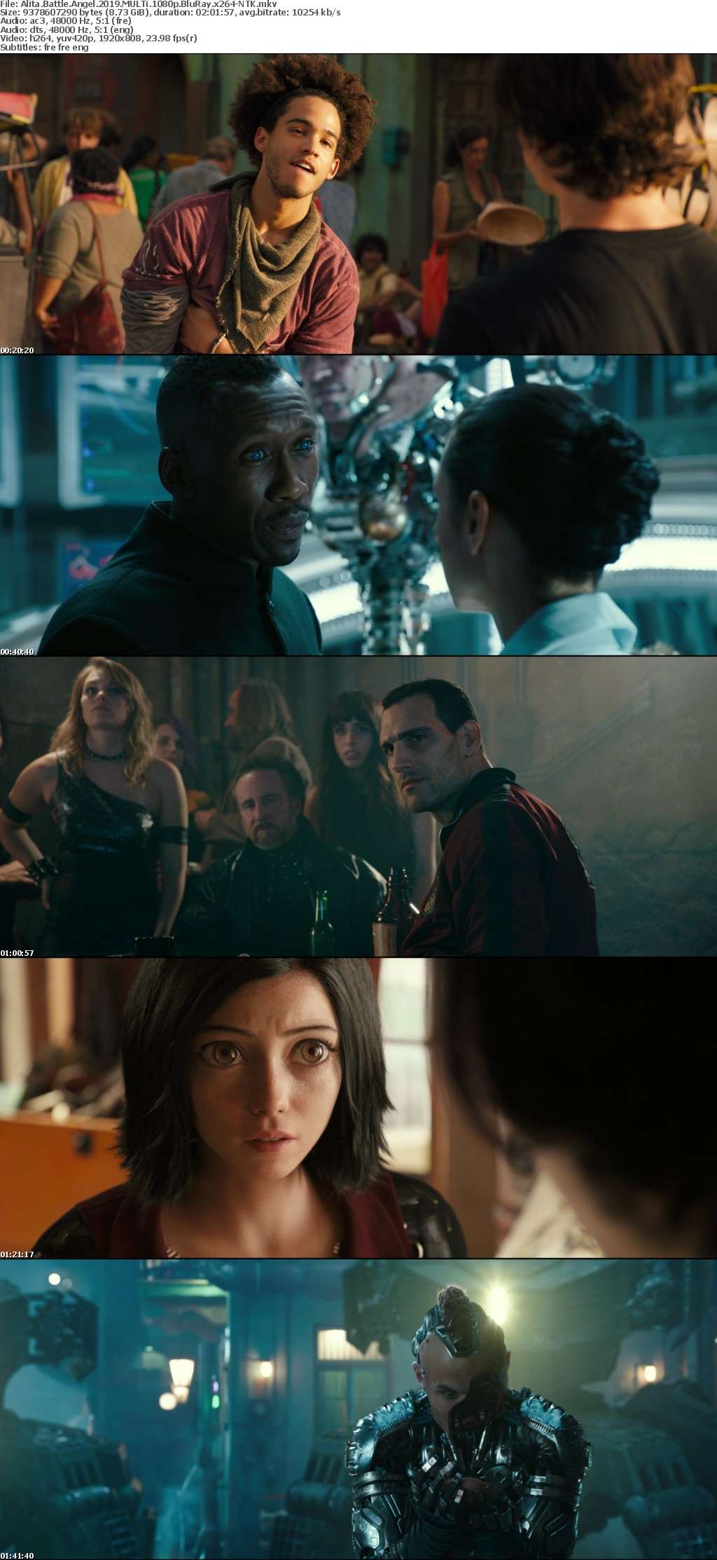 Alita Battle Angel 2019 MULTi 1080p BluRay x264-NTK Alita Battle Angel 2019 MULTi 1080p BluRay x264-NTK
