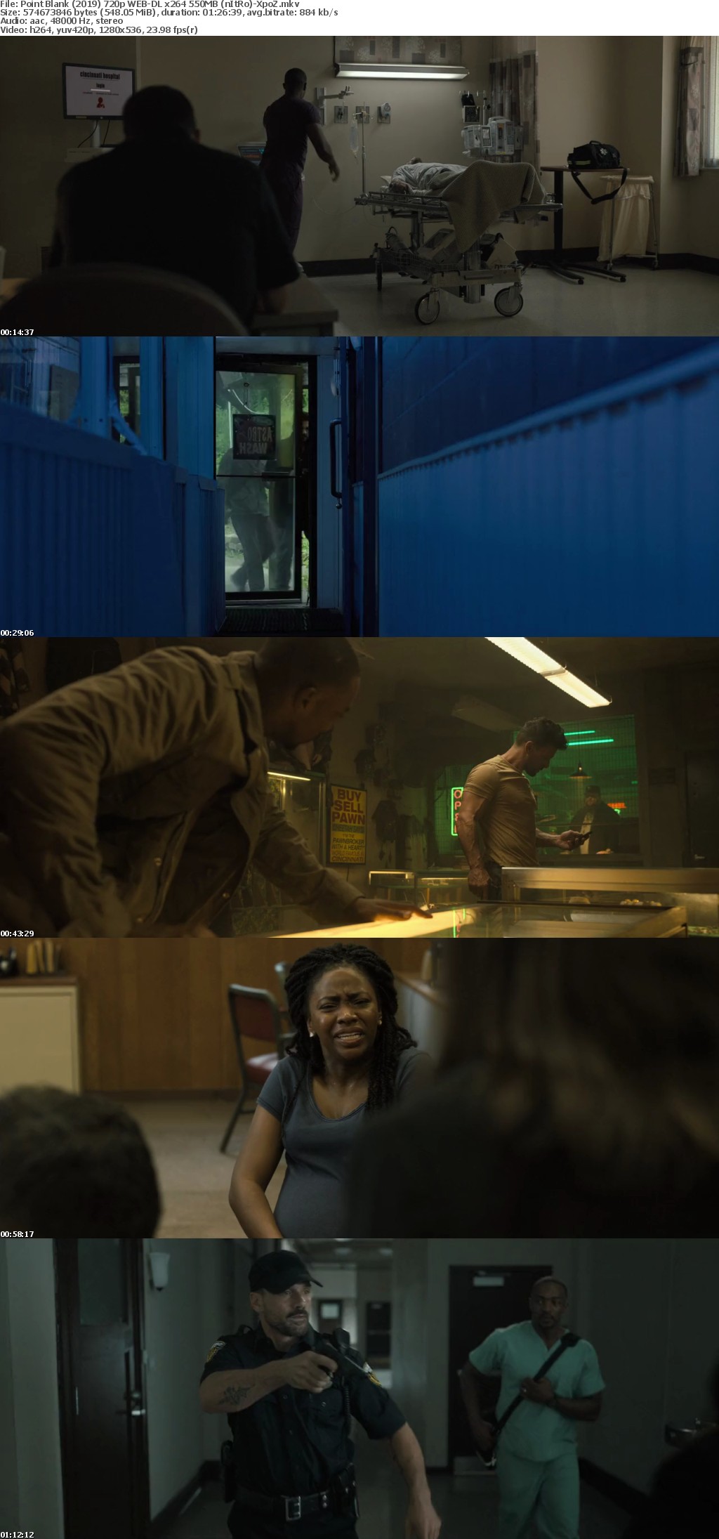 Point Blank 2019 720p WEB-DL x264 550MB (nItRo)-XpoZ Point Blank 2019 720p WEB-DL x264 550MB (nItRo)-XpoZ