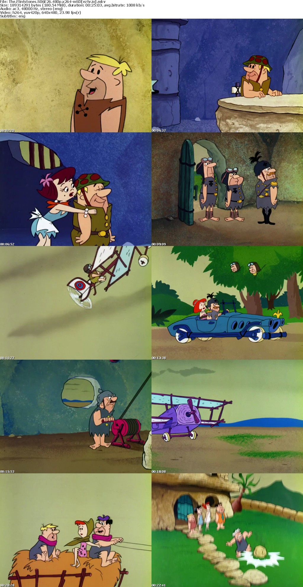 The Flintstones S06E26 480p x264-mSD