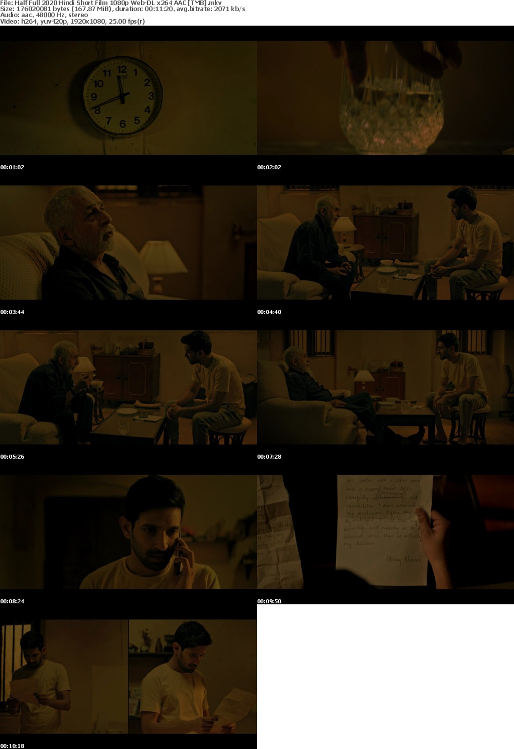 Half Full 2020 Hindi Short Film 1080p Web-DL x264 AAC TMB