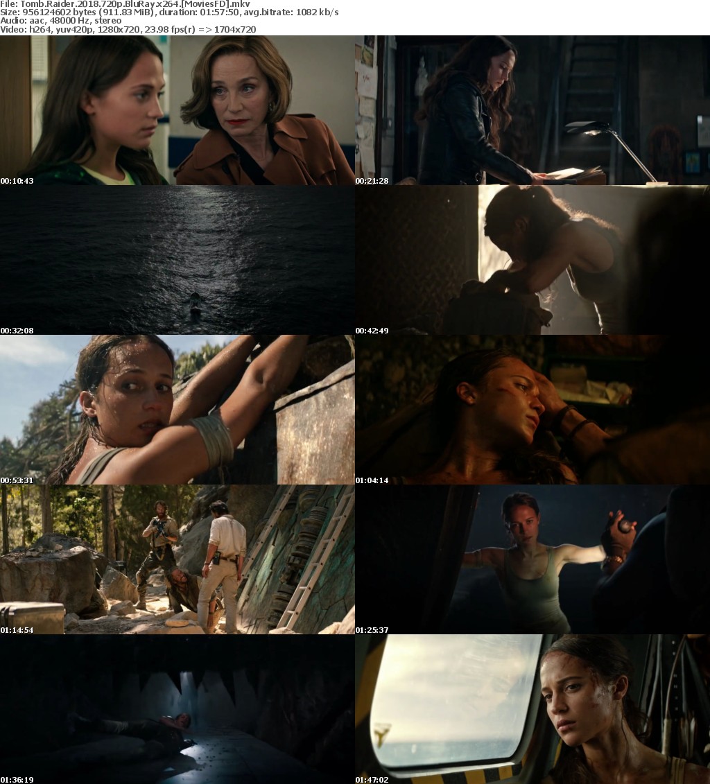 Tomb Raider 2018 720p BluRay x264 MoviesFD
