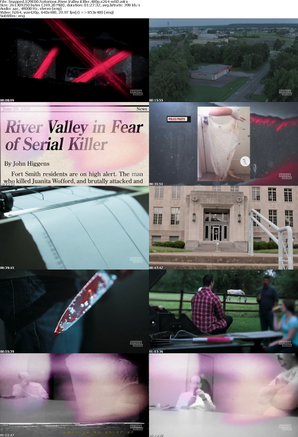Snapped S29E00 Notorious River Valley Killer 480p x264-mSD