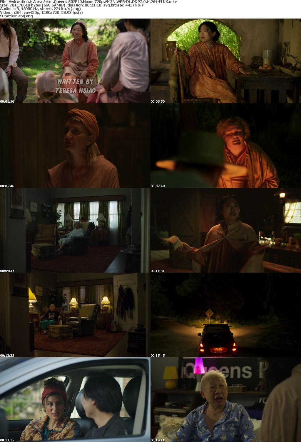 Awkwafina is Nora From Queens S02E10 Home 720p AMZN WEBRip DDP2 0 x264-FLUX