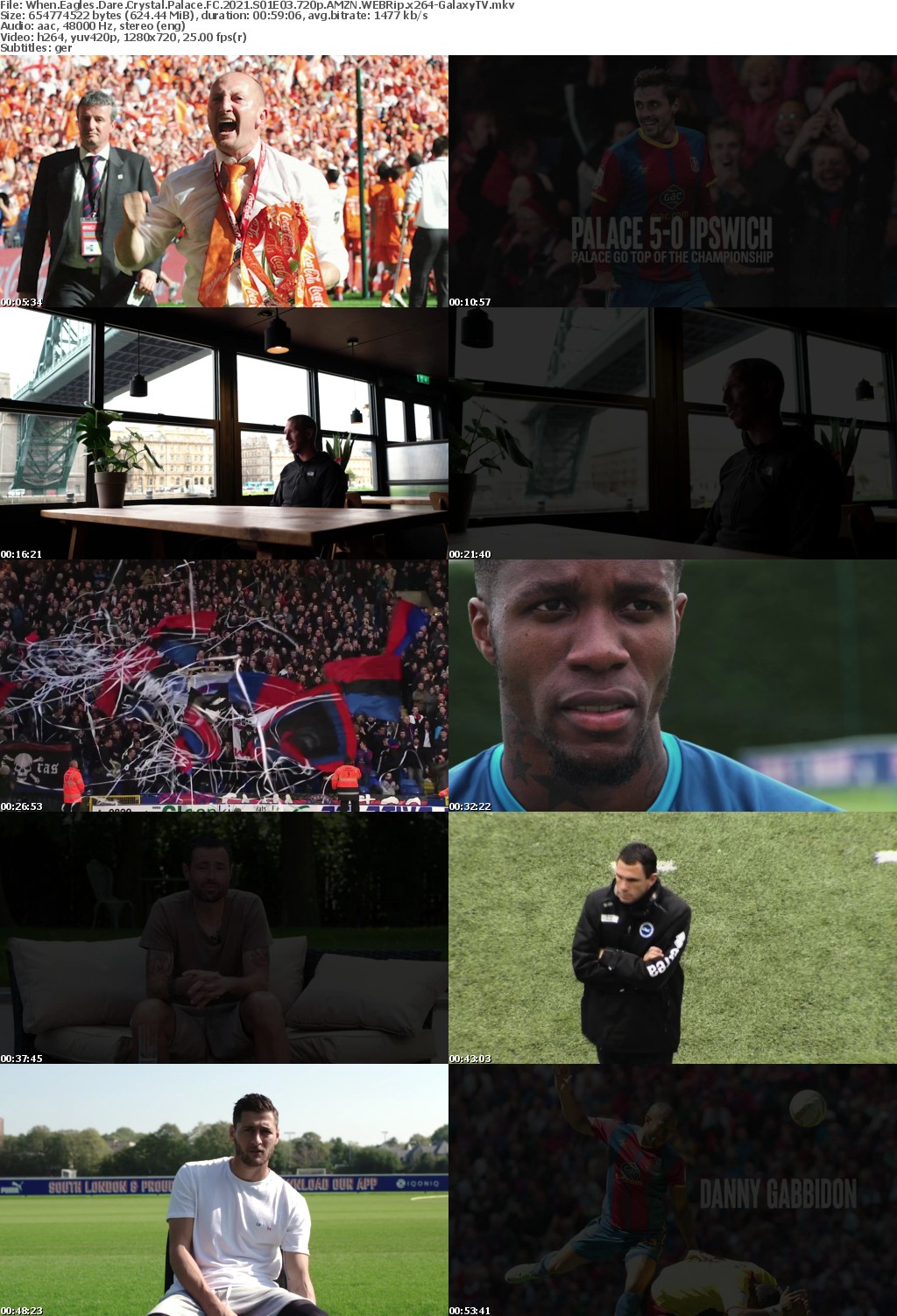 When Eagles Dare Crystal Palace FC 2021 S01 COMPLETE 720p AMZN WEBRip x264-GalaxyTV