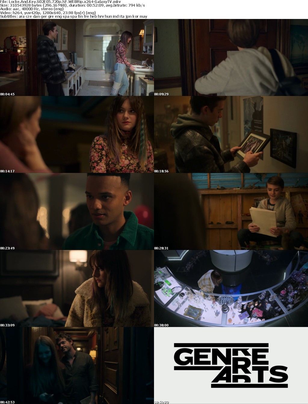 Locke And Key S02 COMPLETE 720p NF WEBRip x264-GalaxyTV