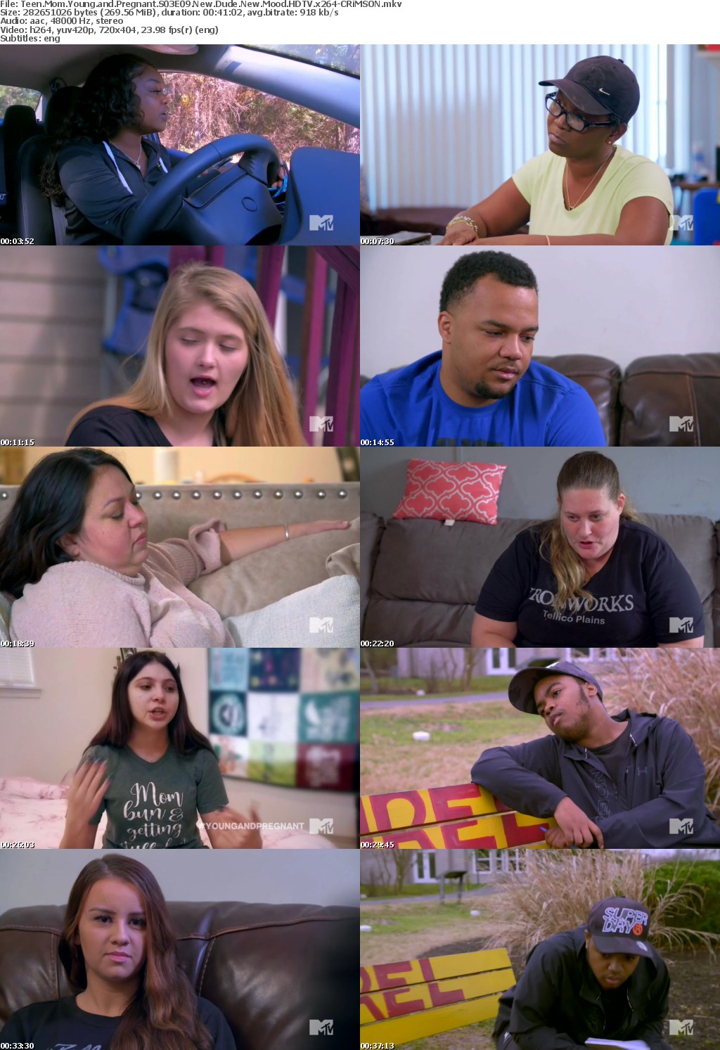 Teen Mom Young and Pregnant S03E09 New Dude New Mood HDTV x264-CRiMSON