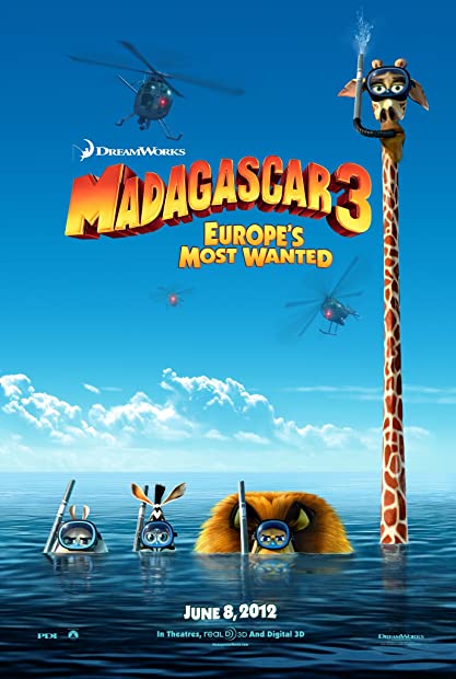Madagascar 3 Europes Most Wanted (2012) 720p BluRay x264 - MoviesFD