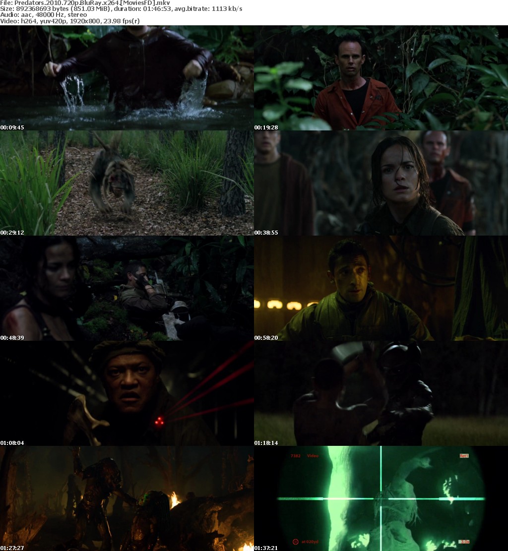 Predators (2010) 720p BluRay x264 - MoviesFD