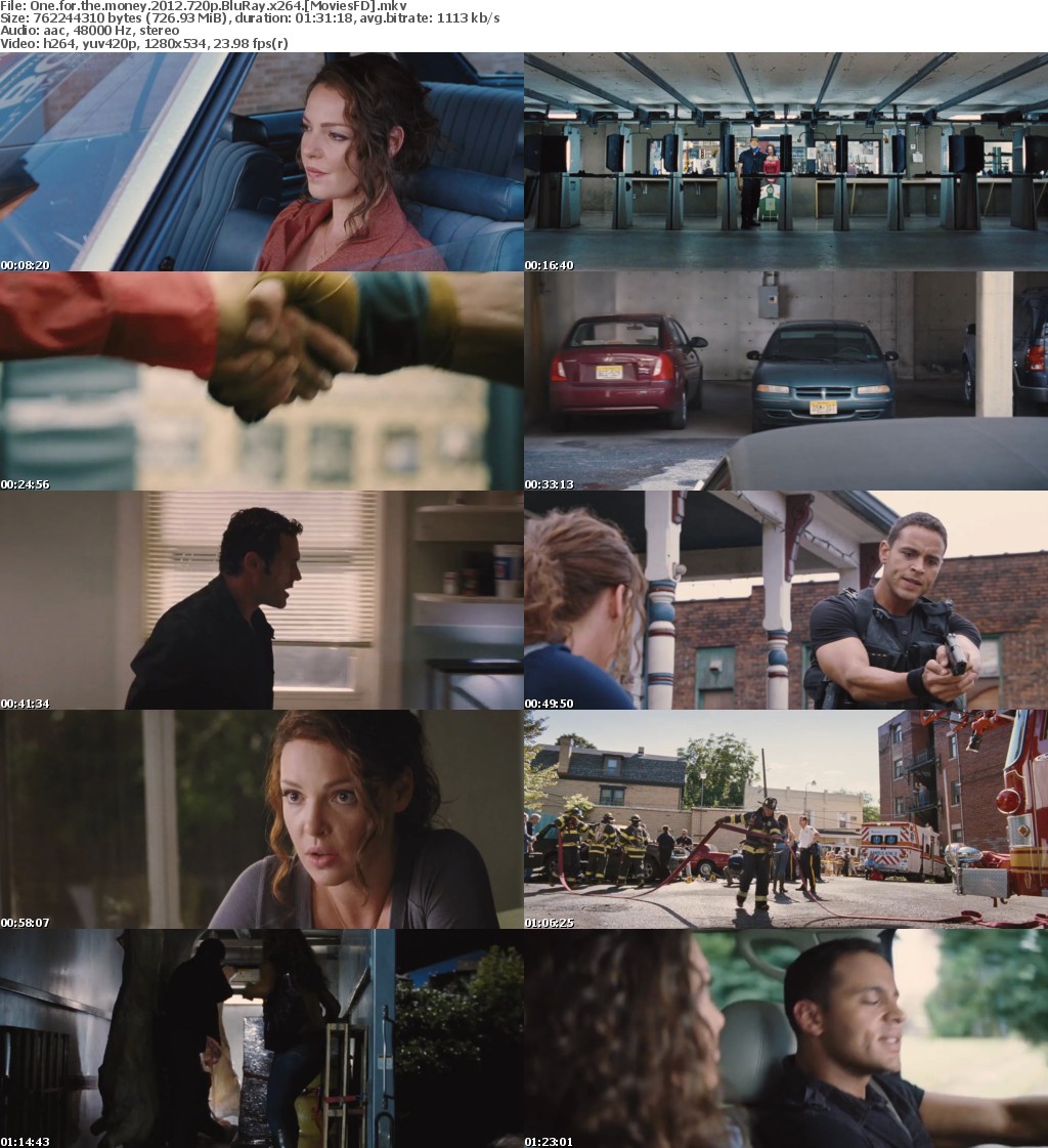One for the Money (2012) 720p BluRay x264 - MoviesFD