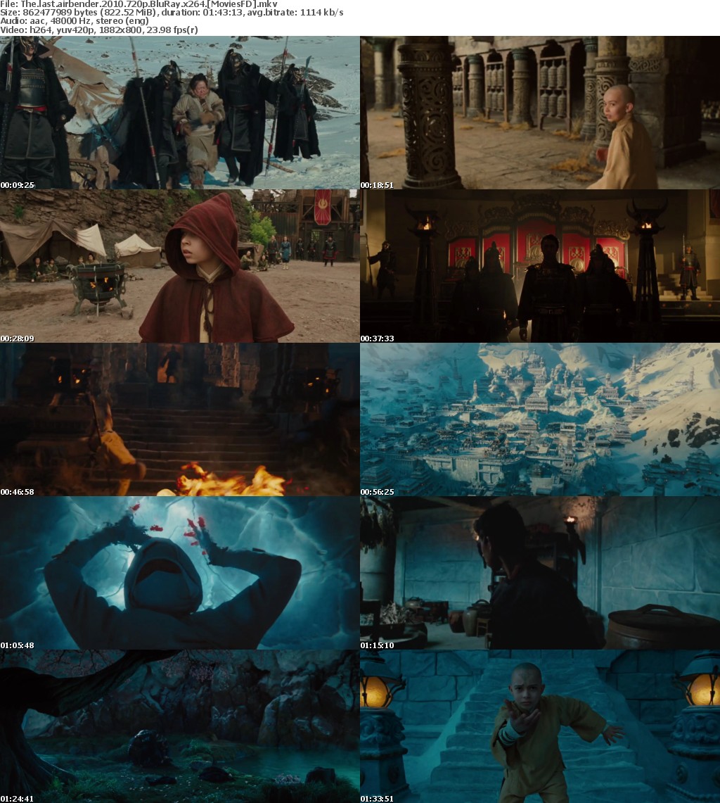 The Last Airbender (2010) 720p BluRay x264 - MoviesFD