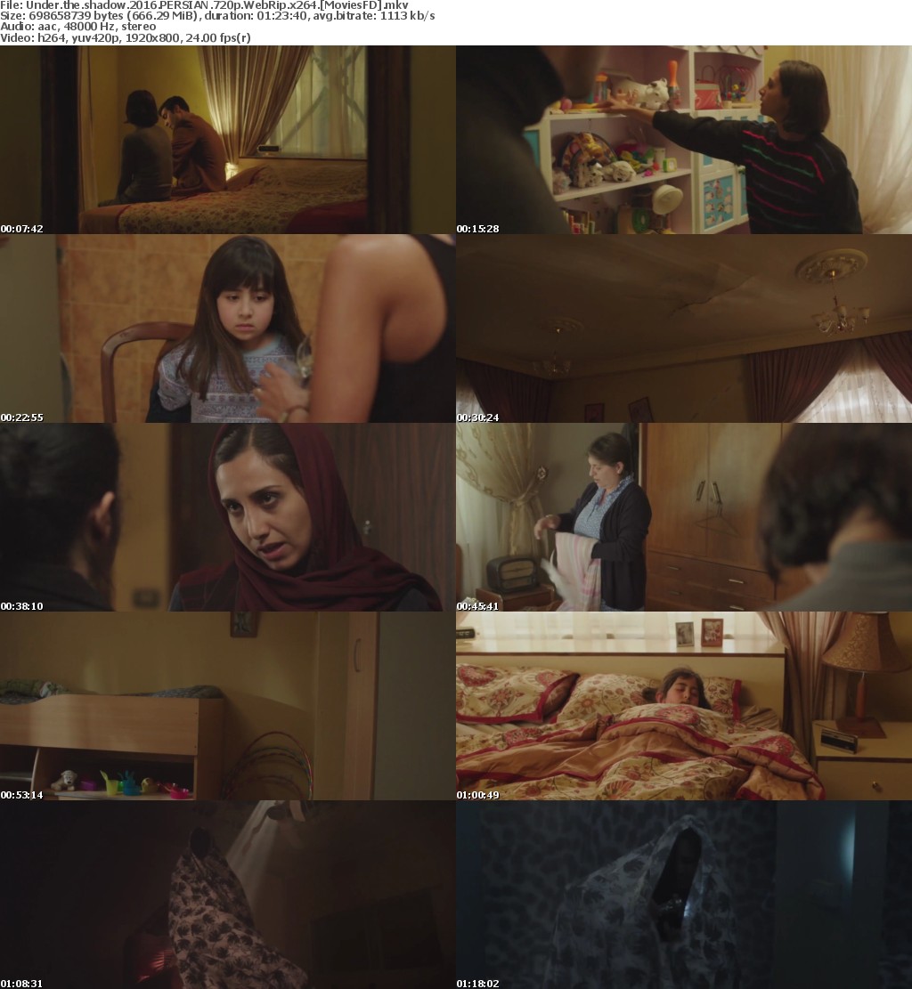 Under the Shadow (2016) Persian 720p WebRip x264 - MoviesFD