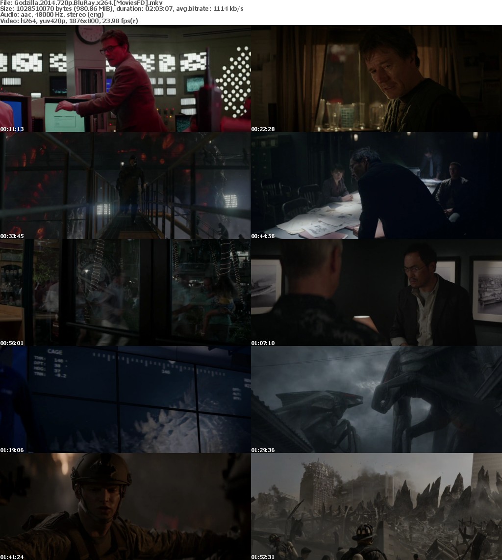 Godzilla (2014) 720p BluRay x264 - MoviesFD