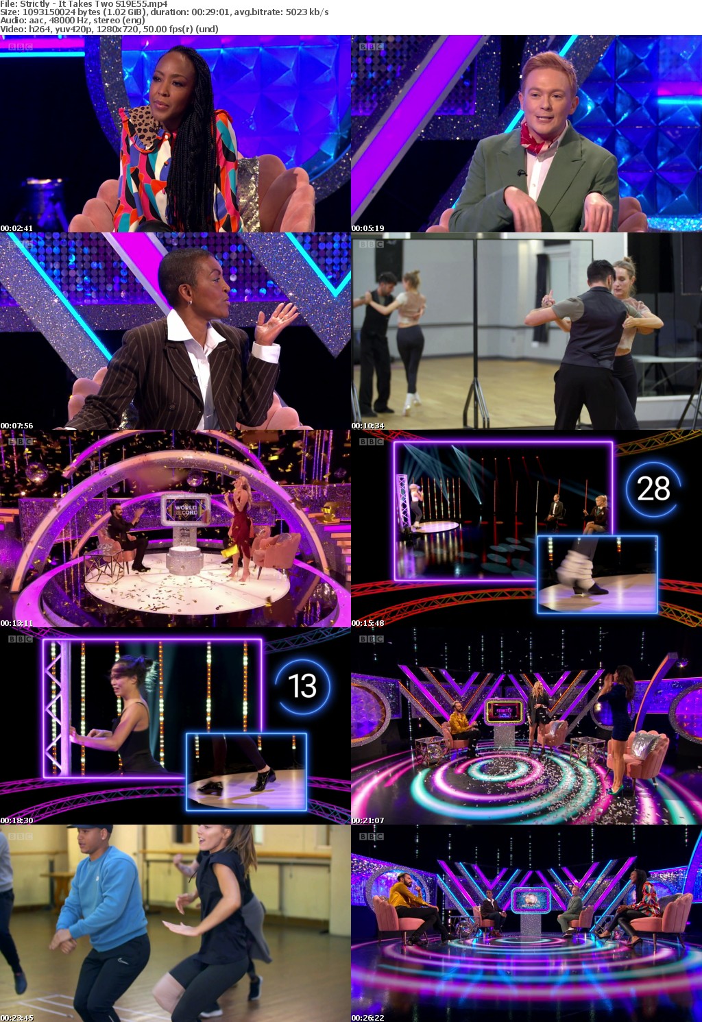 Strictly - It Takes Two S19E55 (1280x720p HD, 50fps, soft Eng subs)
