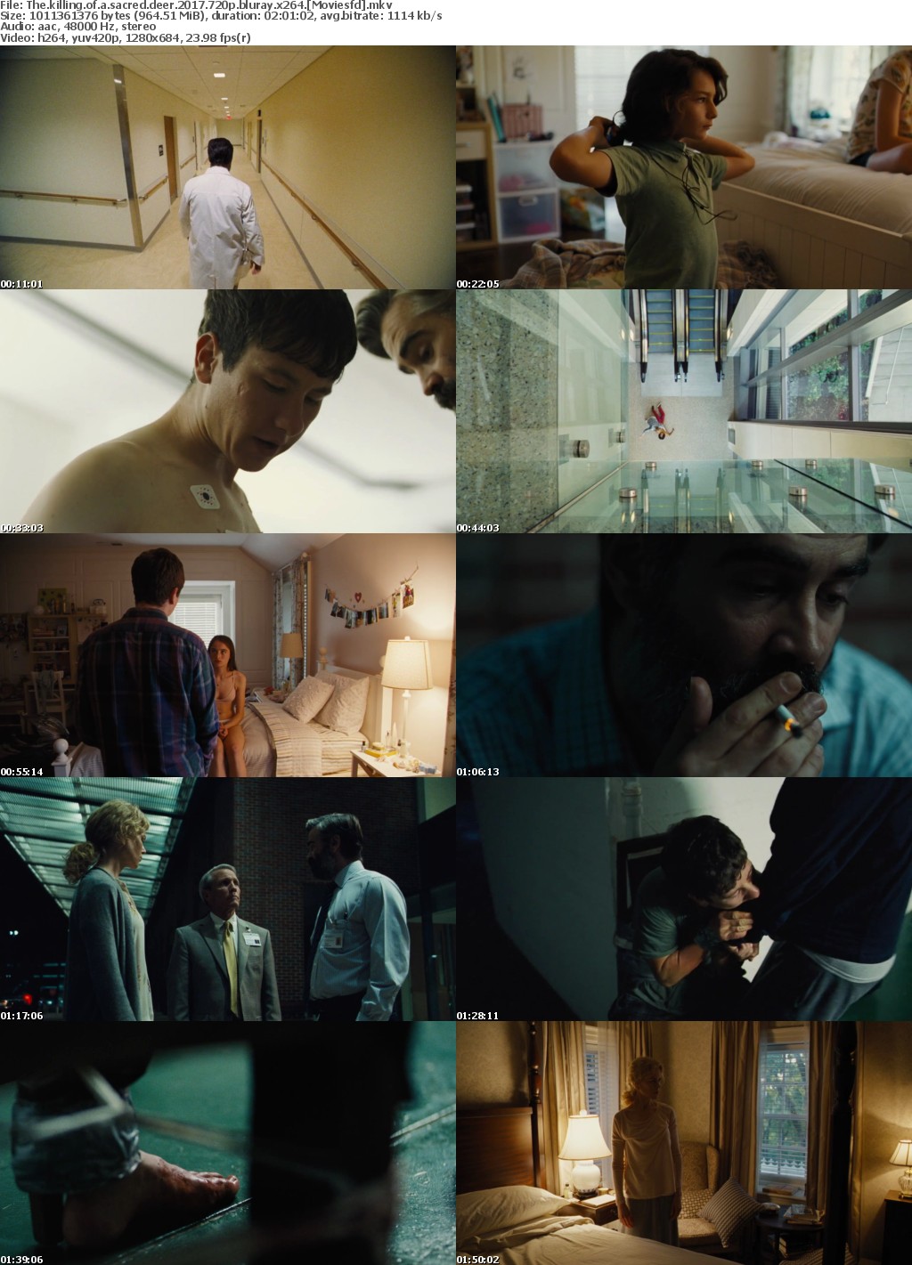 The Killing Of A Sacred Deer (2017) 720p BluRay x264 - MoviesFD