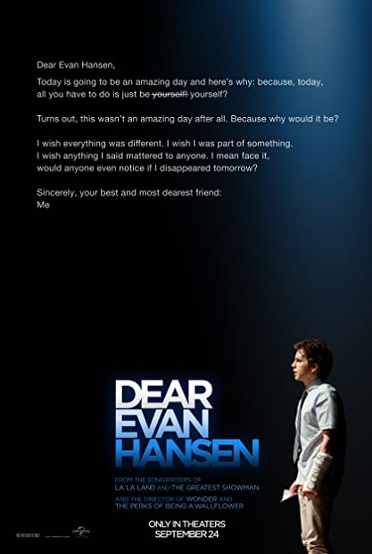 Dear Evan Hansen (2021) 720P WebRip x264 - MoviesFD