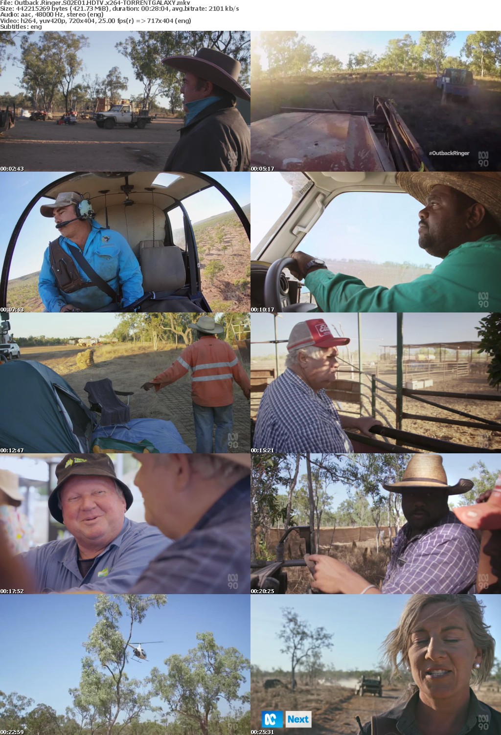 Outback Ringer S02E01 HDTV x264-GALAXY