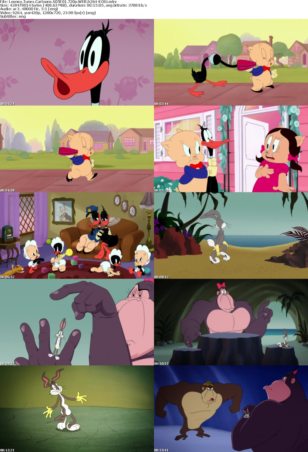 Looney Tunes Cartoons S05E01 720p WEB h264-KOGi