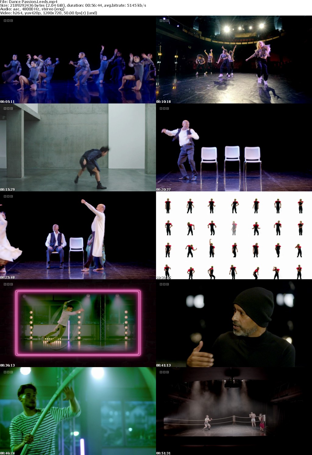 Dance Passion (1280x720p HD, 50fps)