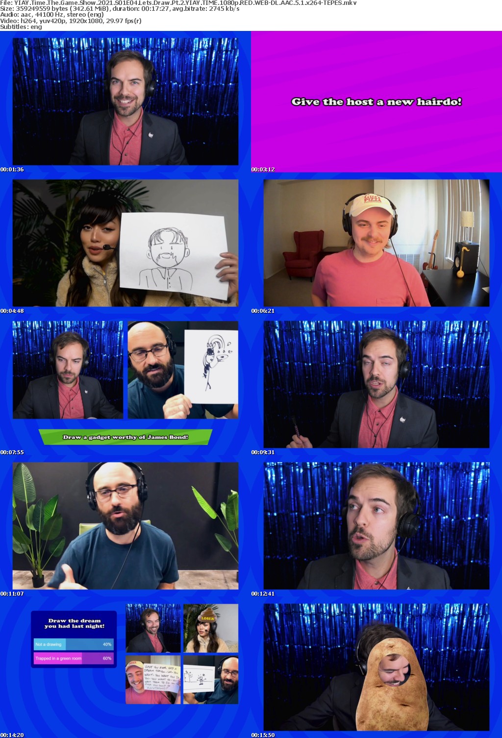 YIAY Time The Game Show 2021 S01 1080p RED WEBRip AAC 5 1 x264-TEPES