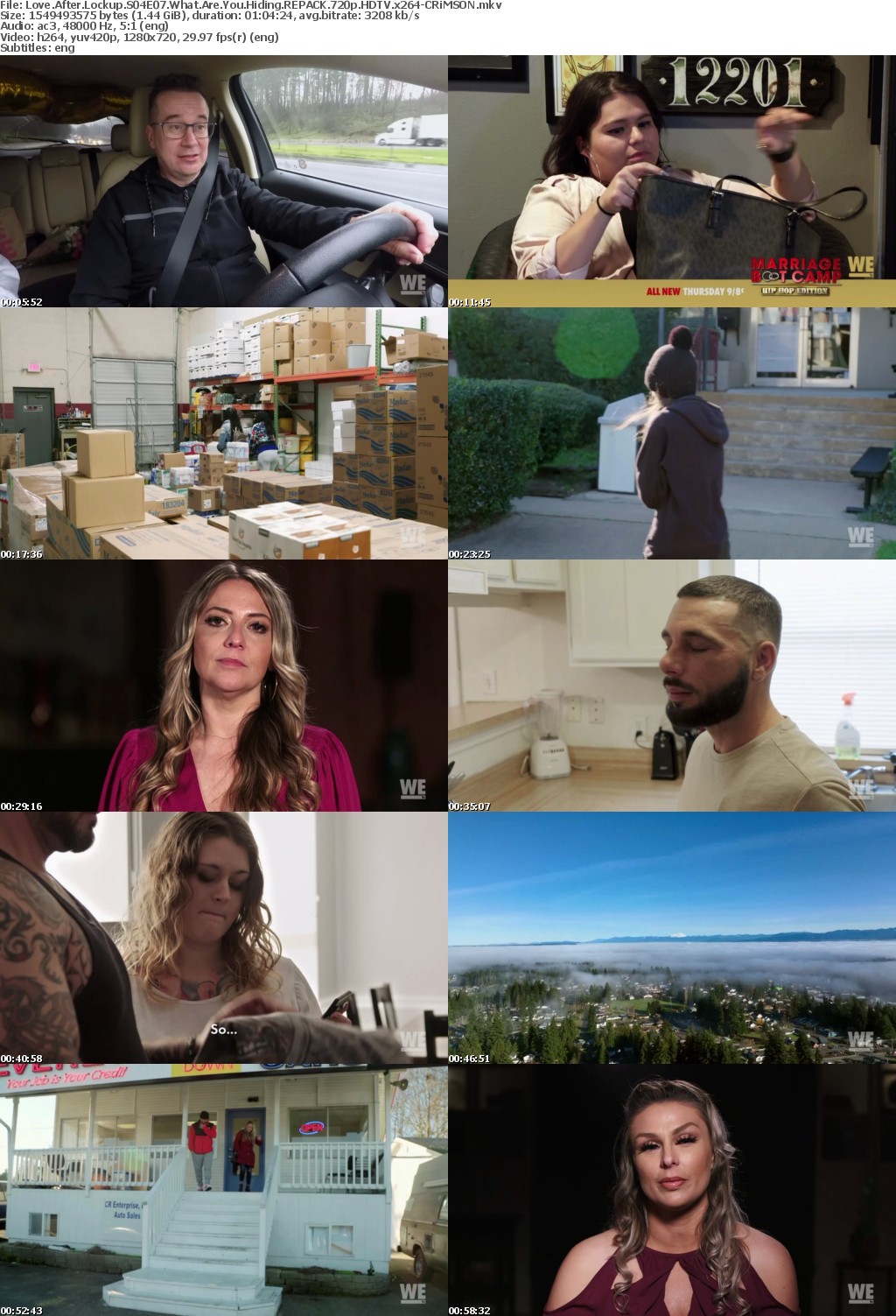 Love After Lockup S04E07 What Are You Hiding REPACK 720p HDTV x264-CRiMSON
