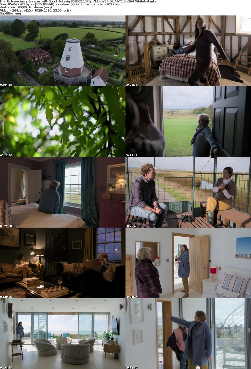 Extraordinary Escapes with Sandi Toksvig S01 1080p ALL4 WEBRip AAC2 0 x264-WhiteHat