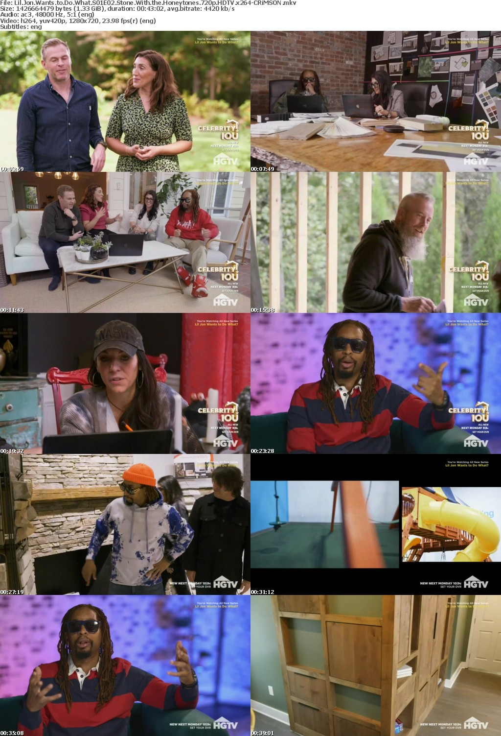 Lil Jon Wants to Do What S01E02 Stone With the Honeytones 720p HDTV x264-CRiMSON