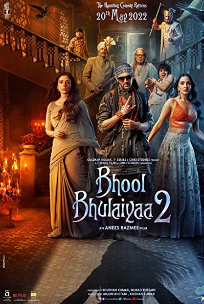 Bhool Bhulaiyaa 2 (2022) 720p NF WEB-DL Hindi DD+5 1 H 264-themoviesboss